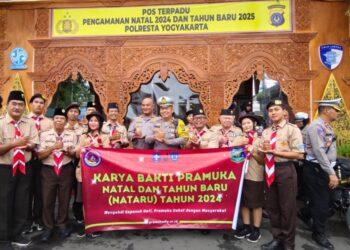 Kak Sri Budoyo Pimpin Kunjungan Monitoring ke Posko Karya Bakti Nataru 2024 di Teteg Abu Bakar Ali