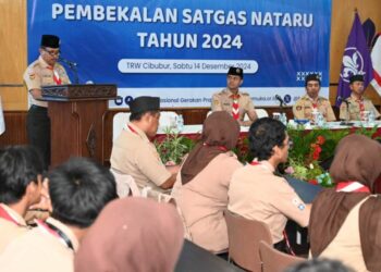 Kak Yuniar Ludfi Membuka Pembekalan Satgas Nataru 2024, Sampaikan Tiga Pesan Penting dari Ketua Kwarnas
