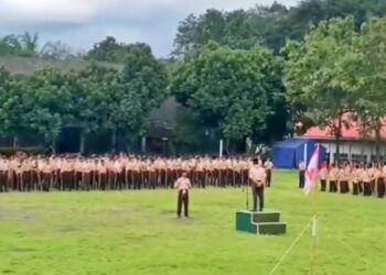 Tingkatkan Kepedulian Sosial dan Berfikir Cermat, Ratusan Pramuka Skanica Ikuti Persari