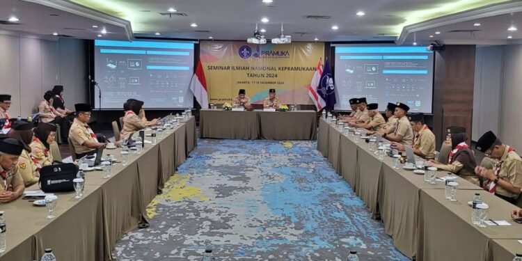 Ketua Kwarnas Sampaikan 3 Hal Penting Ini pada Pembukaan Seminar Ilmiah Nasional Kepramukaan Tahun 2024