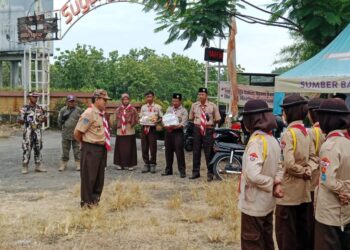 Monitoring Karya Bakti Nataru 2024, Kwarcab Gunungkidul Kunjungi Posko Hargodumilah dan Posko Semin