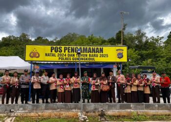 Ketua Kwarcab Gunungkidul Kunjungi Kwarran Panggang dan Girisubo, Monitoring Karya Bakti Nataru 2024