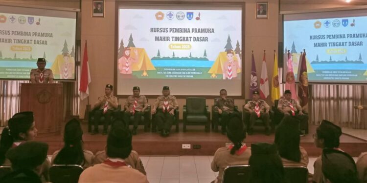 Buka KMD PGSD Universitas Sanata Darma Tahun 2025, Sekretaris Kwarda DIY : Peran Pembina Pramuka Sangat Besar
