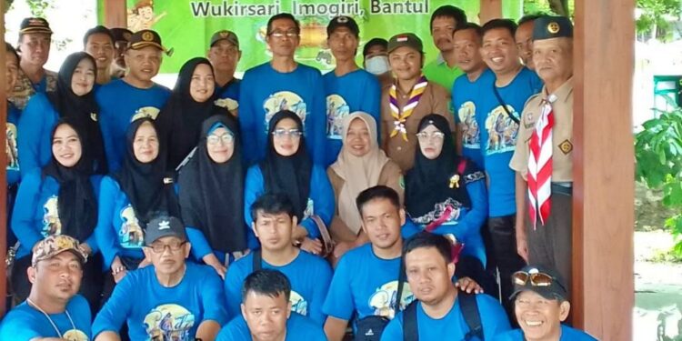 Penghujung Tahun 2024, Kwarcab Pinrang Sulsel Kunjungi Kampung Pramuka Wukirsari