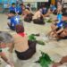 Pengalaman Seru Pramuka Kaledonia Baru saat Membuat Ecoprint dan Batik Jumputan