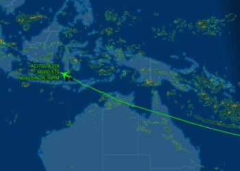 Terbang dari Noumea dan Transit di Singapura, 30 Pramuka Kaledonia Baru Menuju ke Yogyakarta