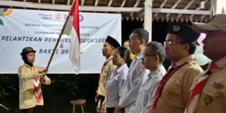 Pengurus Gugusdepan Teritorial 05.079-05.080 Pangkalan PKBM Saka Seyegan Masa Bakti 2025-2027 Resmi Dilantik