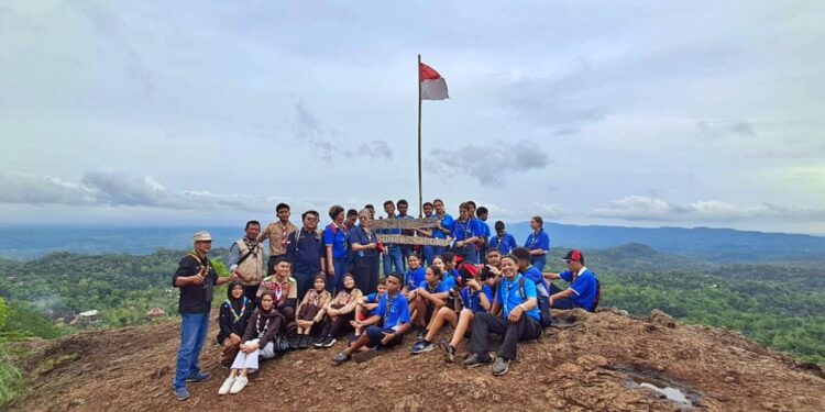 Kunjungi Wisata Nglanggeran, Pramuka Kaledonia Baru Disambut oleh Ketua Kwarcab Gunungkidul beserta Jajaran