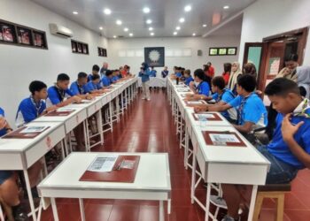 Penuh Semangat, Pramuka Kaledonia Baru Ikuti Workshop Kerajinan Perak di HS Silver