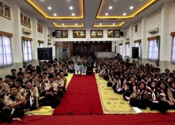 Latihan Rutin, Anggota Pramuka MAN 1 Yogyakarta Mendapat Pengenalan Sociopreneurship