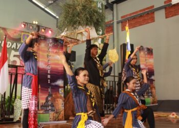 HUT ke-57, Dewan Ambalan Suguhkan Pentas Lestarikan Budaya Bersama Pramuka Kalpawidya