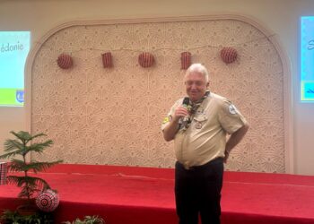 Gala Dinner, Ketua Asosiasi Pramuka Kaledonia Baru Sampaikan Kesannya Selama Kunjungan di Yogyakarta