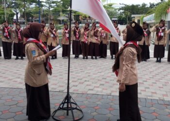 Berbagai Materi Latihan untuk Golongan Siaga Diterima oleh Peserta KMD Universitas Alma Ata Tahun 2025