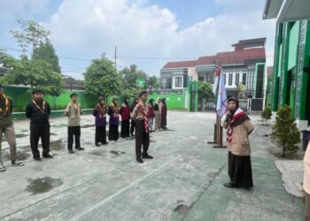 Dewan Penggalang Pramuka MTsN 1 Yogyakarta Resmi Dilantik, Awal Perjalanan Panjang Pemimpin Muda