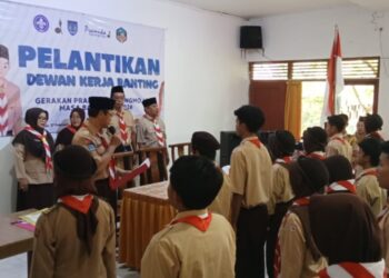 Kwarran Karangmojo Gelar Pelantikan dan Penguatan Dewan Kerja Ranting