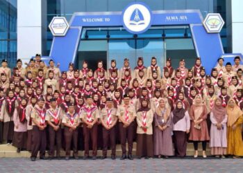 Ratusan Mahasiswa Universitas Alma Ata Yogyakarta Ikuti Kursus Pembina Pramuka Mahir Dasar Tahun 2025