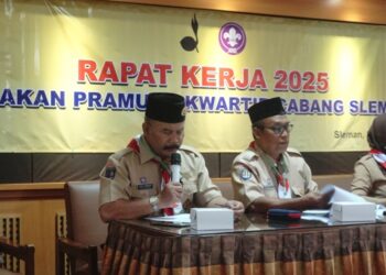 Kwarcab Sleman Gelar Rakercab Tahun 2025 : Semangat Membina Generasi Muda Menuju Indonesia Emas 2045