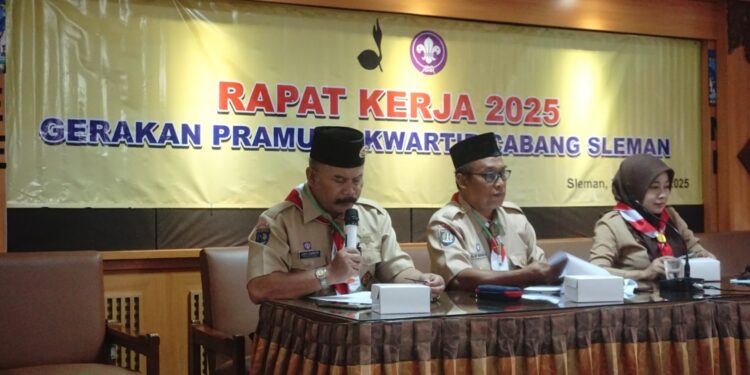 Kwarcab Sleman Gelar Rakercab Tahun 2025 : Semangat Membina Generasi Muda Menuju Indonesia Emas 2045