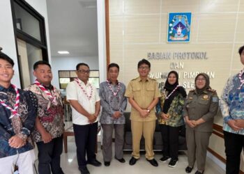 Bahas Agenda Magang, Satuan Protokol Kwarcab Sleman Kunjungi Sekretariat Daerah Pemda Sleman