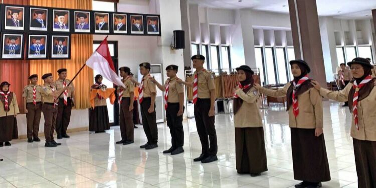 Pramuka UNY Selenggarakan Sertijab Pengurus Harian Dewan Racana Masa Bakti 2025