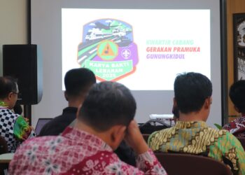 Siapkan KBL 2025, Kwarcab Gunungkidul Koordinasi dengan Kwarran