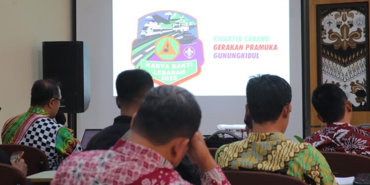 Siapkan KBL 2025, Kwarcab Gunungkidul Koordinasi dengan Kwarran