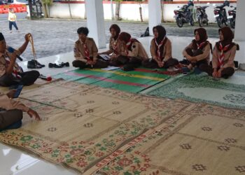 Usai Kopdar Pramuka, DKR Wonosari Lakukan Aksi Bagi Takjil