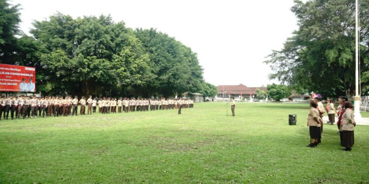 Siapkan Pos di 7 Kapanewon, Kwarcab Sleman Gelar Apel Karya Bakti Lebaran 2025 : Pembekalan Teknis dan Publikasi