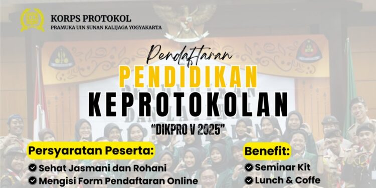 Pendaftaran DIKPRO V 2025 Dibuka untuk Umum, Kesempatan Emas Menjadi Protokol Profesional