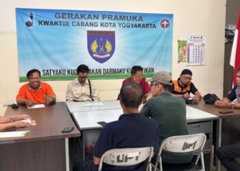 Kwarcab dan Orari Lokal Kota Yogyakarta Bahas Dukom KBL 2025 dan Rencana Special Call di Hari Bapak Pramuka