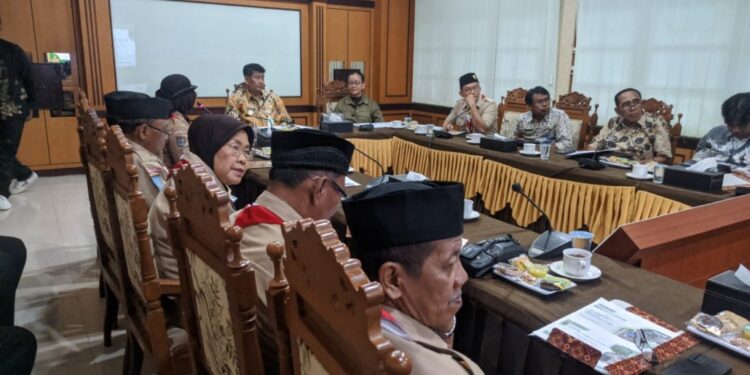 Persiapan Perkemahan Wirakarya Daerah 2025, Pengurus Kwarda DIY Audiensi ke Bupati Kulon Progo