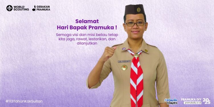 Kak GKR Mangkubumi Ajak Pramuka Menjaga, Merawat, Melestarikan, dan Melanjutkan Visi Misi Kak Sultan HB IX