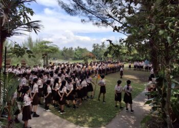 Kolaborasi dengan Proyek P5, Pramuka SMP Pangudi Luhur 1 Yogyakarta Selenggarakan Kemah di Buper Widuri
