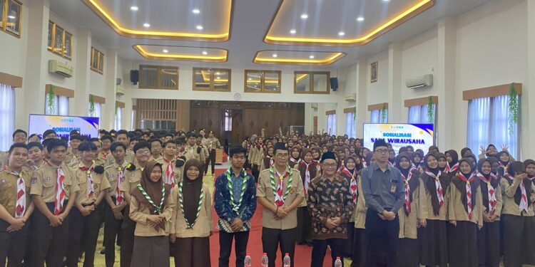 Tanamkan Jiwa Usaha, Pramuka MAN 1 Yogyakarta Antusias Sambut Sosialisasi Saka Wirausaha