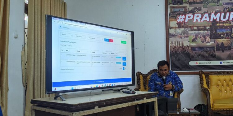 Kwarcab Sleman Gelar Sosialisasi Pengajuan Tanda Penghargaan Gerakan Pramuka Melalui SISKA