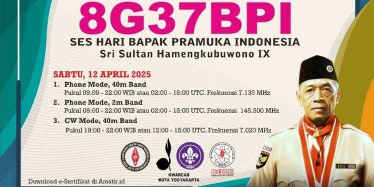 Peringati Hari Bapak Pramuka Indonesia 2025, Kwarcab Kota Yogyakarta akan Menggelar Special Call