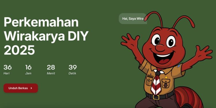 36 Hari Lagi Perkemahan Wirakarya DIY 2025, Apa Saja Agenda di Hari Pertama?