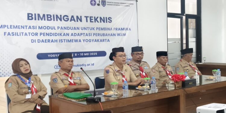 Bimtek Adaptasi Perubahan Iklim Resmi Ditutup: Pembina Pramuka Diharapkan Jadi Garda Terdepan Menjaga Lingkungan