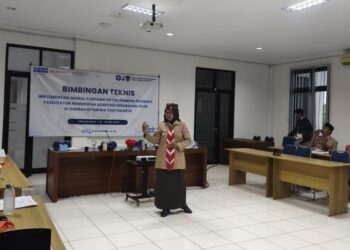 Peserta Bimtek Adaptasi Perubahan Iklim Kwarda DIY Susun Rencana Membina