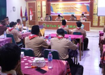 Kwarran Prambanan Gelar Bimtek Pencapaian Pramuka Garuda