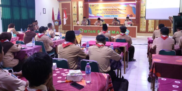 Kwarran Prambanan Gelar Bimtek Pencapaian Pramuka Garuda