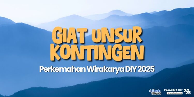 Apa Saja Giat Unsur Kontingen di Perkemahan Wirakarya DIY 2025, Simak Penjelasan Berikut !