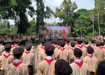 Pramuka SMA Negeri 1 Banguntapan Nyawiji Ing Alam, Akarya Kanthi Budaya di Buper Prambanan