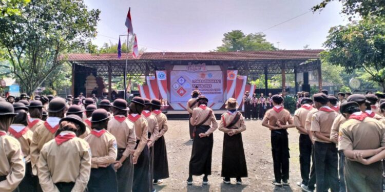 LT-I Gugusdepan Pangkalan SMPN 2 Pandak Tahun 2025 Resmi Dimulai, Tanamkan Nilai Budaya dan Sportivitas