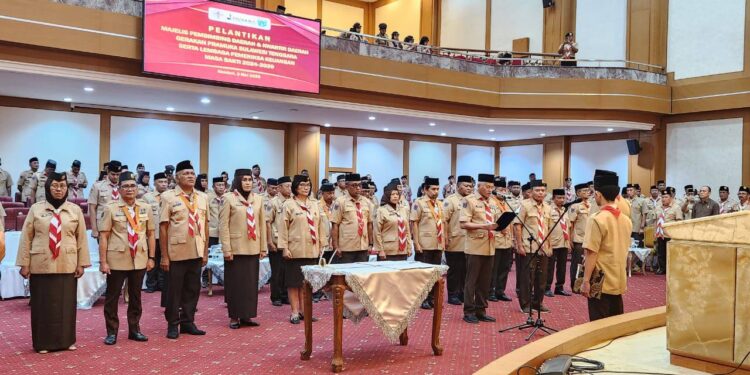 Pengurus Kwarda Sultra Masa Bakti 2024-2029 Resmi Dilantik, Siap Bersinergi Membentuk Generasi Berkarakter