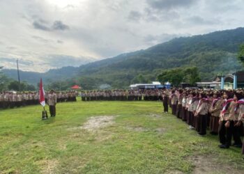 75 Barung Meriahkan Pesta Siaga Kwarran Piyungan Tahun 2025 di Lapangan Jolosutro