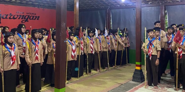 SMA Negeri 1 Cangkringan Gelar Kemah Bhakti IV di Buper Jaka Garong, Peserta Ikuti Kegiatan dengan Penuh Antusias