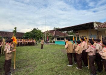 Jelajah Alam Pramuka SMP Negeri 3 Godean Gunakan Konsep Treasure Hunt