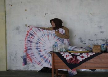 Adu Kreativitas Melalui Giat Materi Jumputan di Pertappa Bakti XXVII