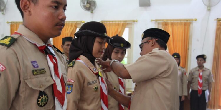 Tiga Anggota DKC Sleman Dilantik oleh Ketua Kwarcab, Menjadi Tambahan Kekuatan dan Energi Baru